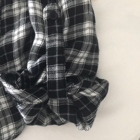Rails flannel button down crop top - Picture 3 of 5